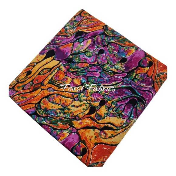 Ankara Fabric African Print Fabric Ankara Fabric By The Yard 100% Cotton Fabric - Picture 1 of 4
